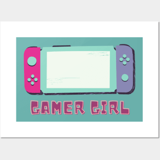 Gamer Girl Posters and Art